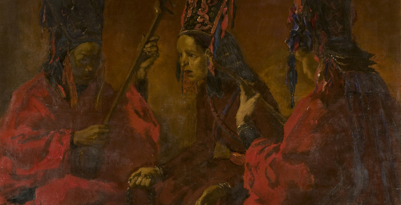 Sorcière Tho de Cao Bang, Haut-Tonkin. Александр Яковлев, 1933.