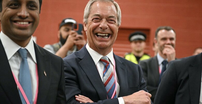 Председатель партии Reform UK Зиа Юсуф и ее лидер Найджел Фарадж. Фото: x.com/reformparty_uk