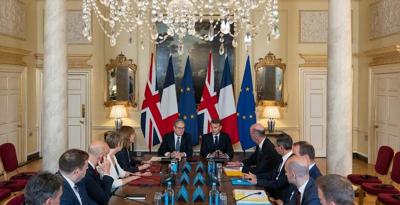 Кир Стармер и Эмманюэль Макрон. Фото: instagram.com/emmanuelmacron