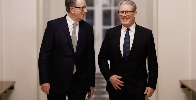 Посол Великобритании в США Питер Мандельсон и премьер-министр Великобритании Кир Стармер в Вашингтоне. Фото: flickr.com/number10gov