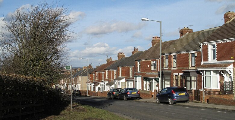 Одна из улиц города Шилдон (графство Дарем). Фото: commons.wikimedia.org