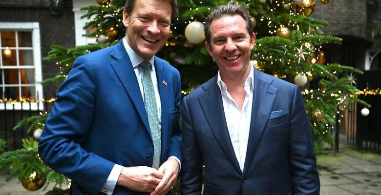 Заместитель лидера Reform UK Ричард Тайс (слева) и казначей партии Ник Кэнди. Фото: instagram.com/tice_richard