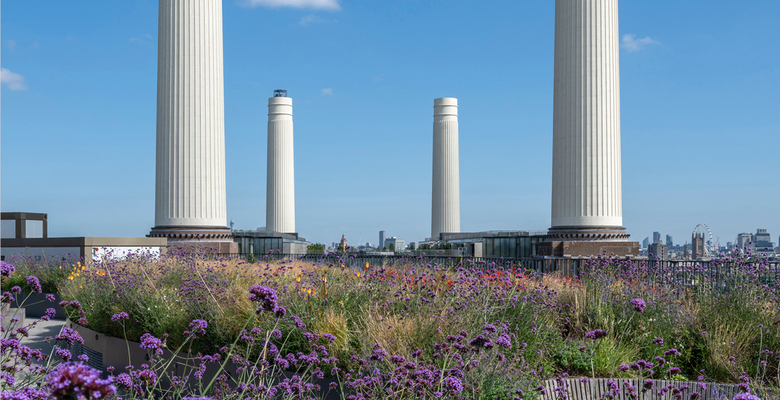 Сад на электростанции Баттерси. Фото: instagram.com/fosterandpartners