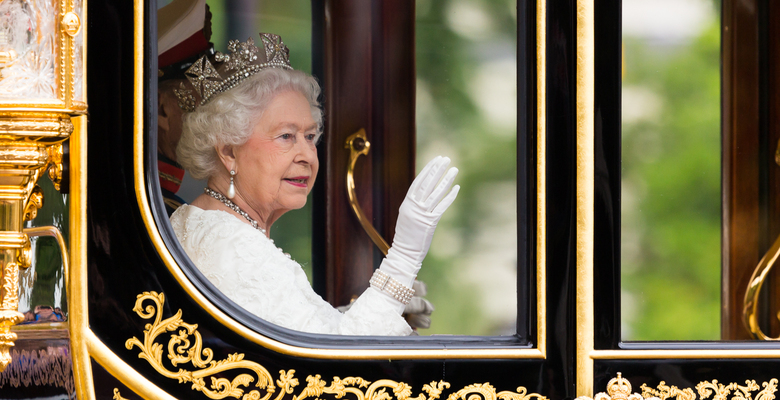 Королева Елизавета II прибывает на открытие 61-й сессии парламента, 2014 год. Фото: flickr.com/mikepaws