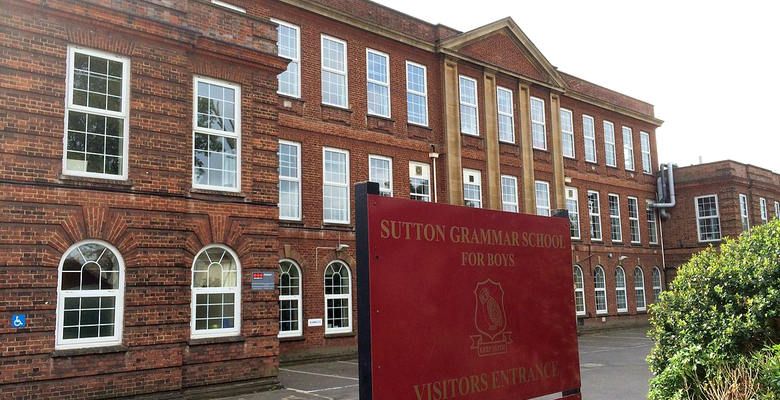 Sutton Grammar School, лондонская грамма-школа для мальчиков. Фото: commons.wikimedia.org