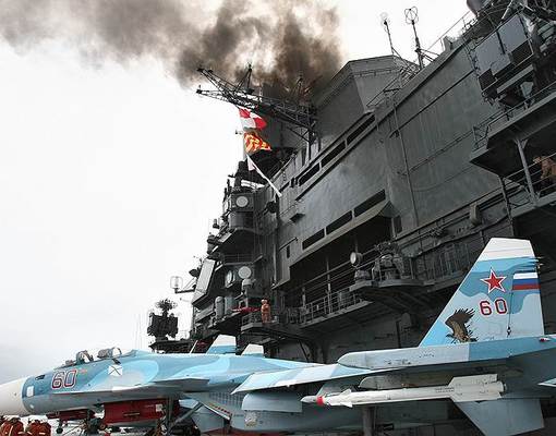 «Адмирал Кузнецов» наделал шума