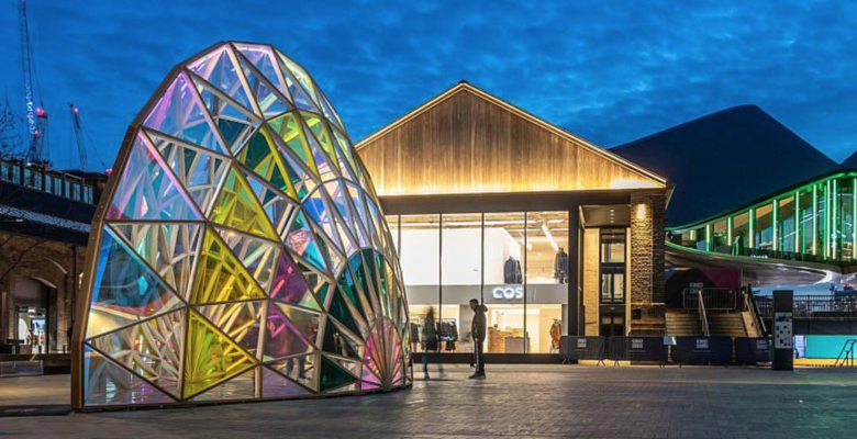 «Колокол вымирания» на Kings Cross. Новая инсталляция Люка Джеррама