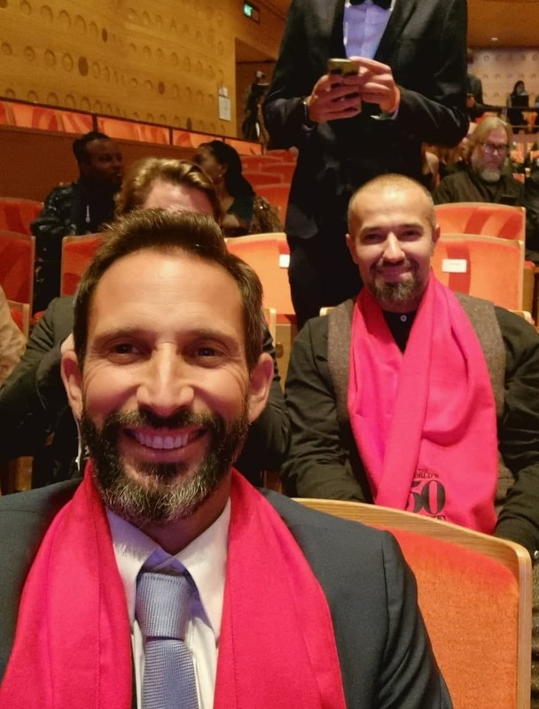 Жозе Авиллеж на церемонии вручения наград The World's 50 Best Restaurants.