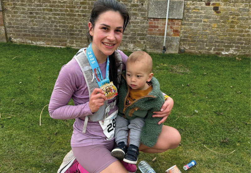 Это с Hampton Court Half Marathon в прошлое воскресенье